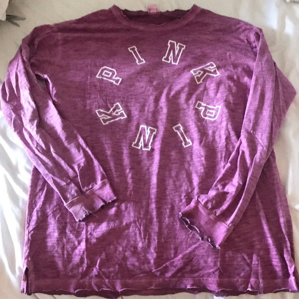 Pink Oversized long sleeve